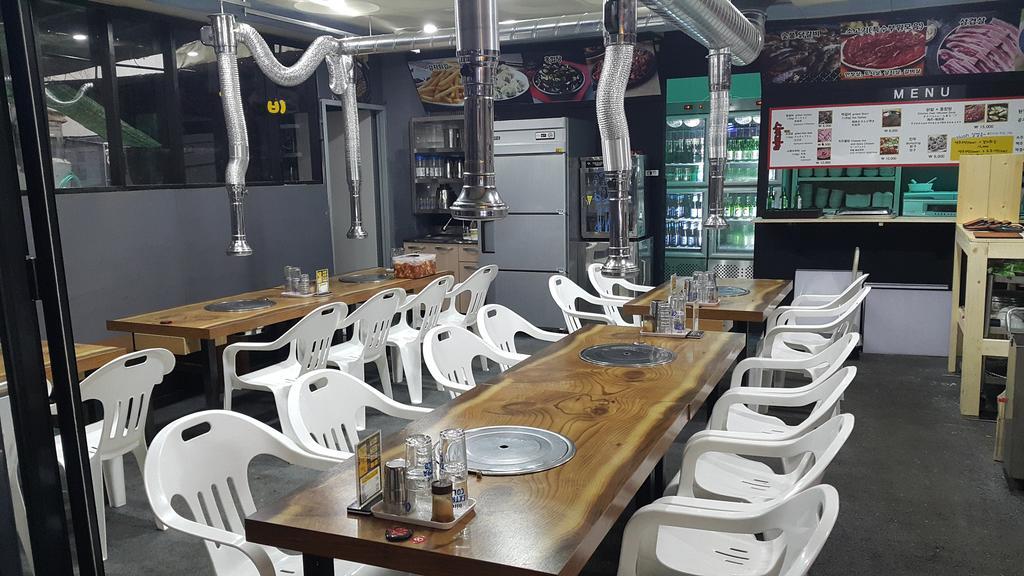 בוסאן Hotel Queen מראה חיצוני תמונה