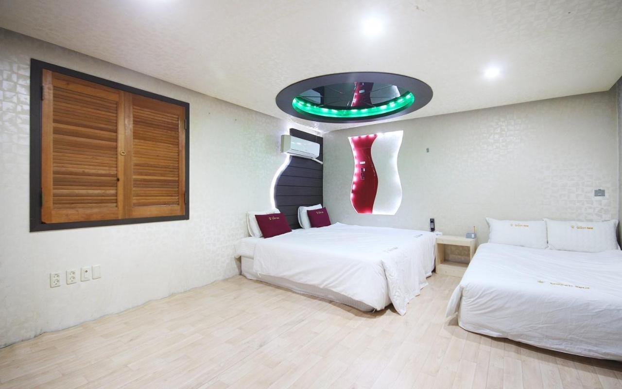 בוסאן Hotel Queen מראה חיצוני תמונה